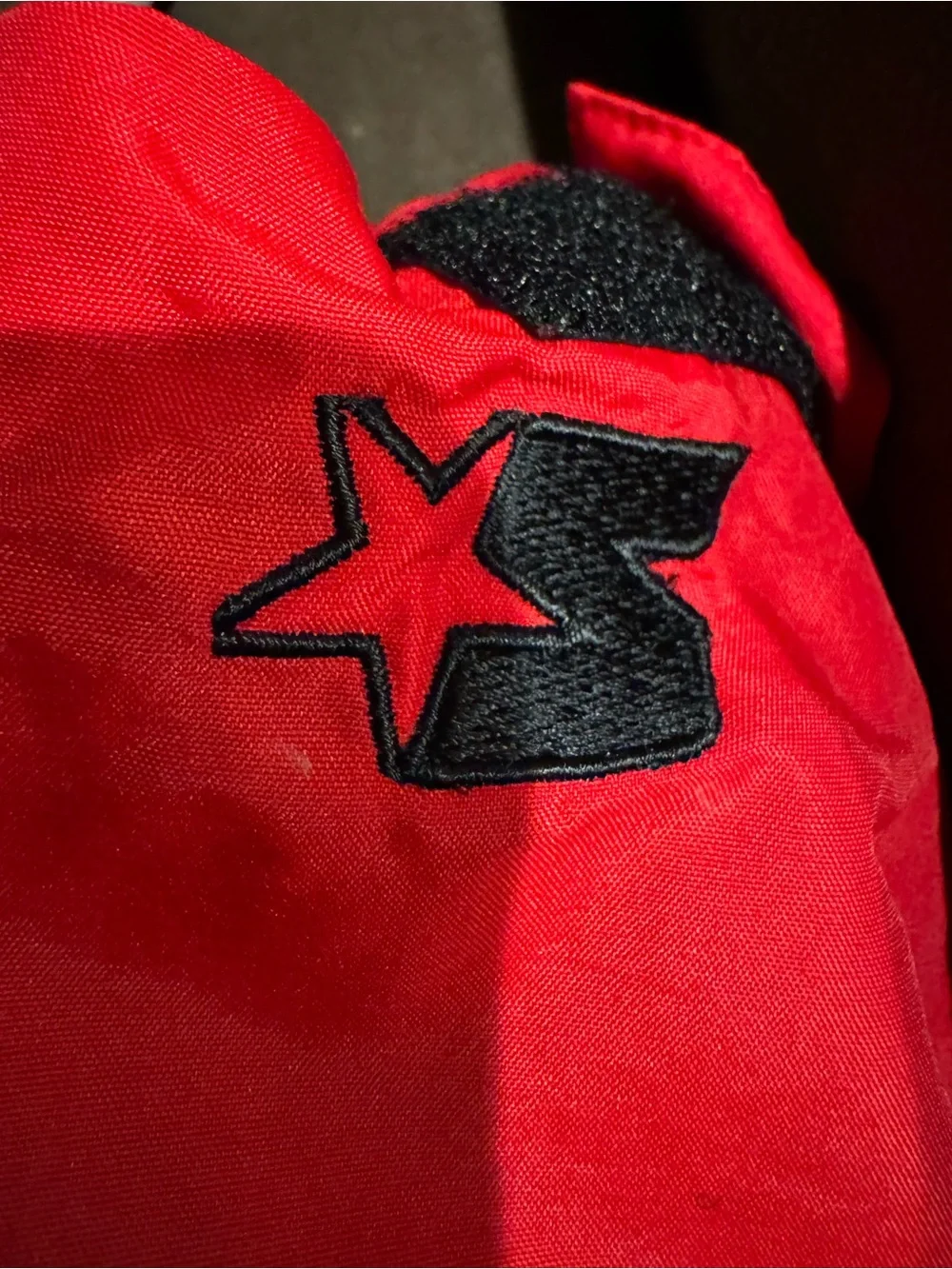 STARTER Red Georgia Bulldogs Pullover Hooded Jacket